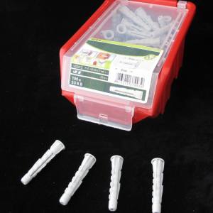 100 Universal Kragendübel 8x51 in Stapelbox mit Deckel