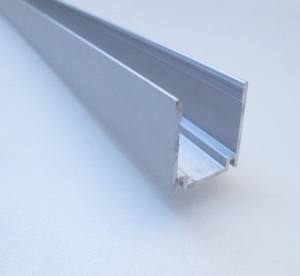 200 cm Aluminium Schiene 14x20 LED NEON FLEX schmale Version