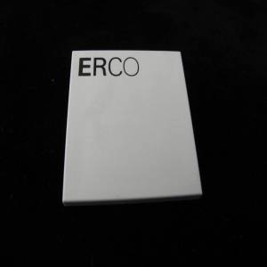 ERCO 79302 Endplatte Weiss für 3Phasen Stromschiene