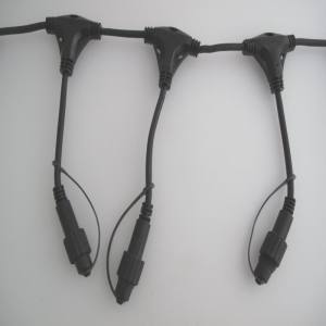 MK 001-131 Verteilerkabel 21 Ausgänge Schwarz für LED-Produkte System IP 67