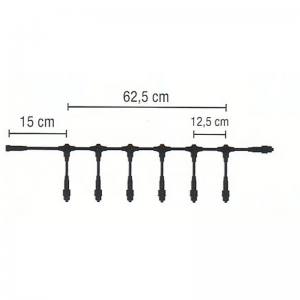 Verteiler 7 Schwarz für LED-Produkte System A