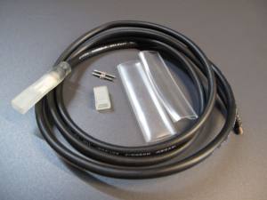 Anschluss Kabel für LED SMD Lichtschlauch 5x8 mm schwarz 150 cm ohne AC/DC Wandler