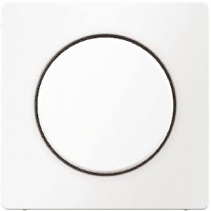 Berker 11376089 Zentralstück mit Knopf für Drehdimmer polarweiß samt