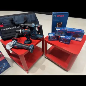 Bosch 0615A5007H 18V Profi Akku Geräte Set GSB+GWS+GBH+VDE Werkzeug 3xAKKU 5.0 Ah in Tasche