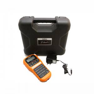 Brother PT-E110VP Industrielles Beschriftungsgerät inklusive Netzadapter und Transportkoffer