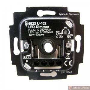 Busch Jäger 6523 U-102 LED-Dimmer UP 2-100W Phasen-AN/-AB-Schnitt