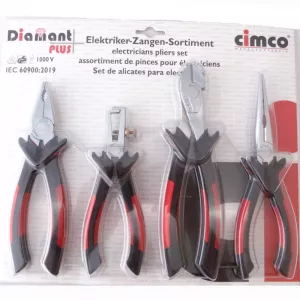 Cimco 104020 Zangen Sortiment 4tlg. 1000V