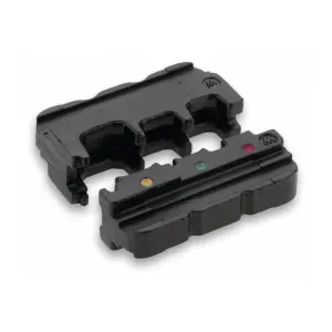 Cimco 106010 Pressprofil click'N'crimp für isolierte Kabelschuhe rot-blau-gelb 0,5-6qmm