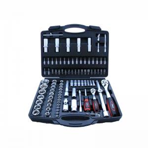 CIMCO 113108 Steckschlüssel Satz 96 Teile Chrom-Vanadium-Stahl Kunststoffbox