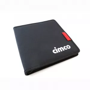 CIMCO 170625 Werkzeugmappe Q200 schwarz mit Laschen für Werkzeuge bis 200 mm