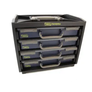 Cimco 412004 Raaco 136242 Handybox 55x4 Kunststoffbox 376 x 310 x 265mm
