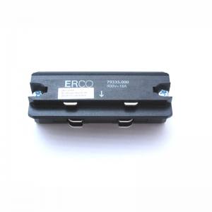 ERCO 79335 Kupplung für 3 Phasen Stromschiene Schwarz