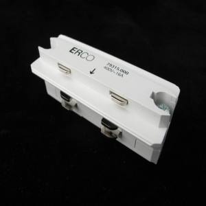 ERCO 79315 Kupplung für 3 Phasen Stromschiene Weiss