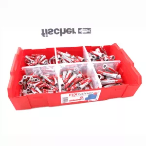Fischer 535968 FIXtainer DUOPOWER (210) 120/6x30,60/8x40,30/10x50 Dübel