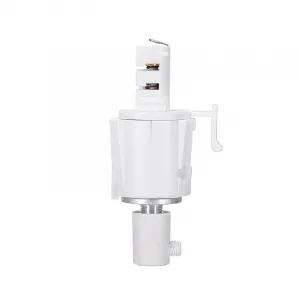 Global Trac Euro-Rundadapter für 3-Phasenschiene GA300-3 weiß max. 3A/50N