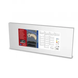 Konstsmide 3079-102 LED Komet Fenstersilhouette Sternenschweif 82x37 cm 384 warmweisse LED