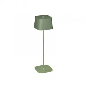 Konstsmide Capri USB-Tischleuchte grün 7814-630 dimmbar Farbtemperatur 2700K/3000K