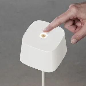 Konstsmide Capri USB-Tischleuchte Weiss 7814-250 dimmbar Farbtemperatur 2700K/3000K