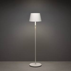 Konstsmide Pomezia LED-Akku Stehleuchte weiß 10W/600lm IP54 10 Watt