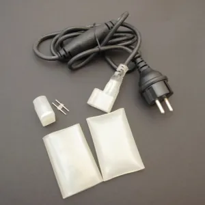 LED NEON Flex 230V Powercable Anschlusskabel 1,6A