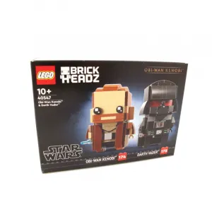 LEGO 40547 BrickHeadz - Obi-Wan Kenobi & Darth Vader