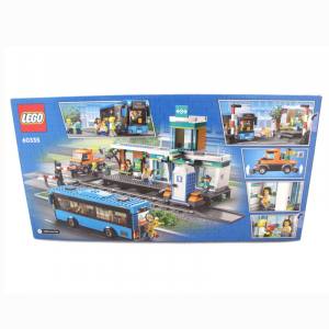 LEGO 60335 City Bahnhof Karton mit Lagerungsspuren nicht beschädigt