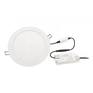 LeuchTek LED Panel 170 mm PR170-12WD-XW LED12W 840 LM 3 Lichtfarben einstellbar 3000K/4000K/5000K