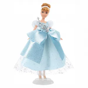 Mattel HLX60 Disney Cinderella-Sammelpuppe - 100 Jahre Geburtstag Feier