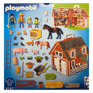 PLAYMOBIL 4142 Bauernhof Mein Mitnehm-Bauernhof