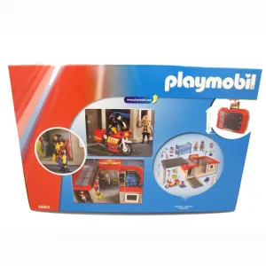 PLAYMOBIL 5663 City Action Mitnehm-Feuerwehrstation im Koffer