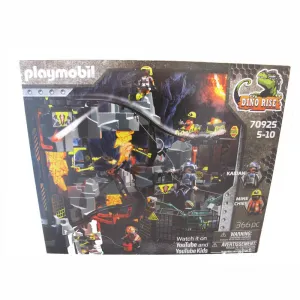 PLAYMOBIL 70925 Dino Rise Dino Mine Minenbahn mit Fahrzeugen und Falle