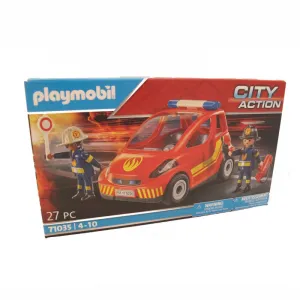PLAYMOBIL 71035 City Aktion Feuerwehr Einsatzwagen