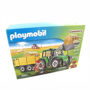 PLAYMOBIL 9317 Country - Traktor mit Anhänger Ab 4 Jahren