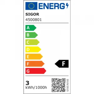 SIGOR Nucharge Akku-Tischleuchte schwarz 2,5W 2700K IP54 Ra85 dimmbar Ladekabel Magnetkontakt