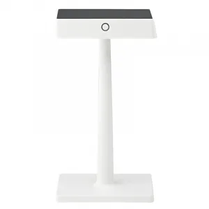 SIGOR Nucharge Akku-Tischleuchte weiss 2,5W 2700K IP54 Ra85 dimmbar Ladekabel Magnetkontakt