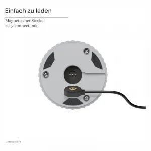 SIGOR NUFLAIR LED Akku Tischleuchte nebelgrau IP 54 170lm 2200K+2700K dimmbar