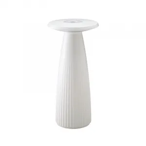 SIGOR NUFLAIR LED Akku Tischleuchte weiss IP 54 170lm 2200K+2700K dimmbar