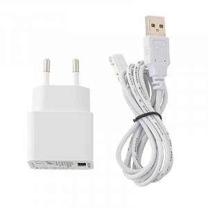 SIGOR NUINDIE Easy-Connect Ladekabel inkl Netzteil Weiss 1.200mm