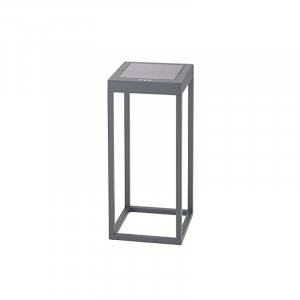 SIGOR Numove Akku-Solarleuchte 325mm graphitgrau 2,2W 2700K IP54 172lm dimmbar