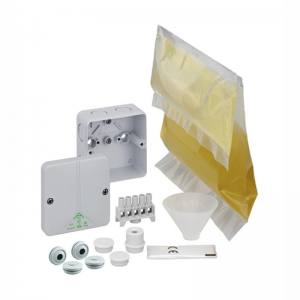 Spelsberg 49240201 Abzweigdose Abox Sl-2,5/4mm² IP 68 mit Vergussmasse 80 x 80 x 52 mm