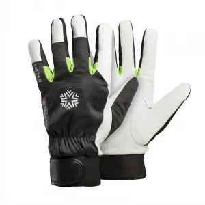 Tegera 535 Winter-Arbeitshandschuhe Vollnarben-Ziegenleder gefüttert mit Fleece Gr. 10