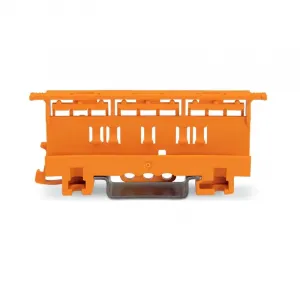 WAGO 221-500 Befestigungsadapter Serie 221 zur Montage auf TS 35 orange