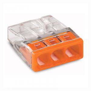 WAGO 2273-203 COMPACT Verbindungsdosen Klemme für eindrähtige Leiter max.2,5mm²