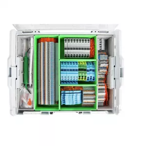 WAGO 821-162 TOPJOB®S-INSTA-BOX L-BOXX® 102 mit Drücker für 3 normgerechte Verteilungen