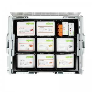 WAGO 887-925 Verbindungsklemmenset L-BOXX® 102,Serien 221, 2273, 773, 224 klarer Deckel