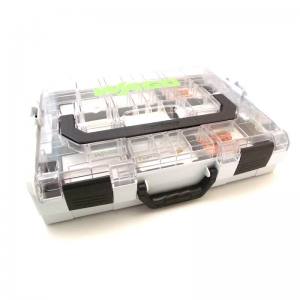 WAGO 887-926 Verbindungsklemmenset L-BOXX® 102 mit Klemmen der Serien 221 2273 transparenter Deckel