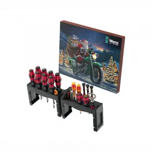 Wera Adventskalender 2025 mit vielen Werkzeugüberraschungen 05136610001