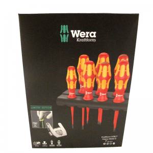 Wera Schraubendrehersatz Kraftform VDE 7tlg. Flaschenöffner Metal 05138712001