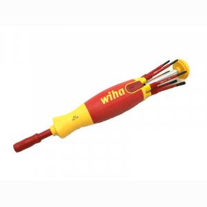 WIHA 41158 LiftUp electric Schraubendreher mit Bit Magazin 6 Slim Bits