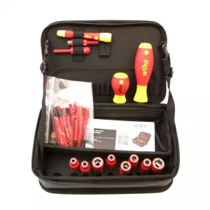 Wiha 45253 Werkzeugkoffer XXL III electric für Elektriker 46tlg. 93007010301